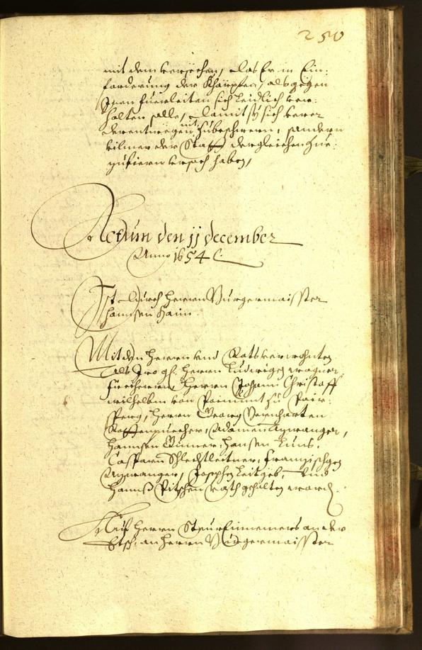 Civic Archives of Bozen-Bolzano - BOhisto Minutes of the council 1654 