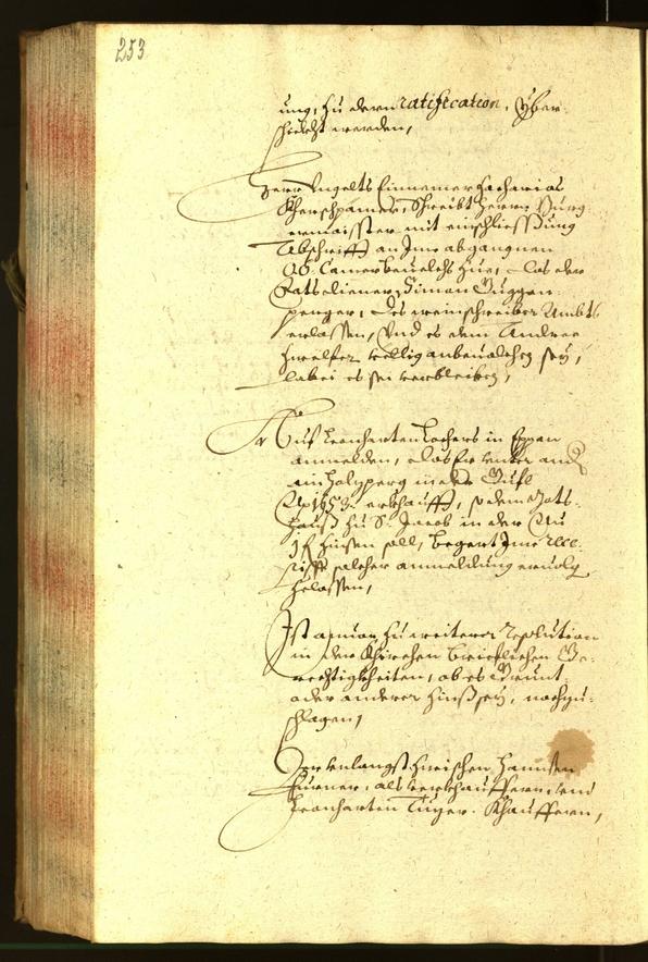 Archivio Storico della Città di Bolzano - BOhisto protocollo consiliare 1654 