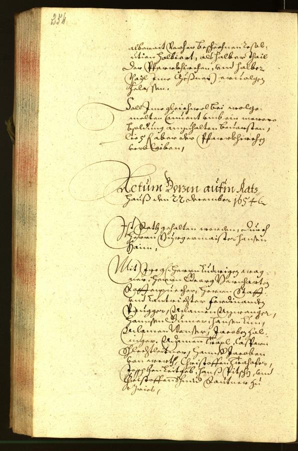 Civic Archives of Bozen-Bolzano - BOhisto Minutes of the council 1654 