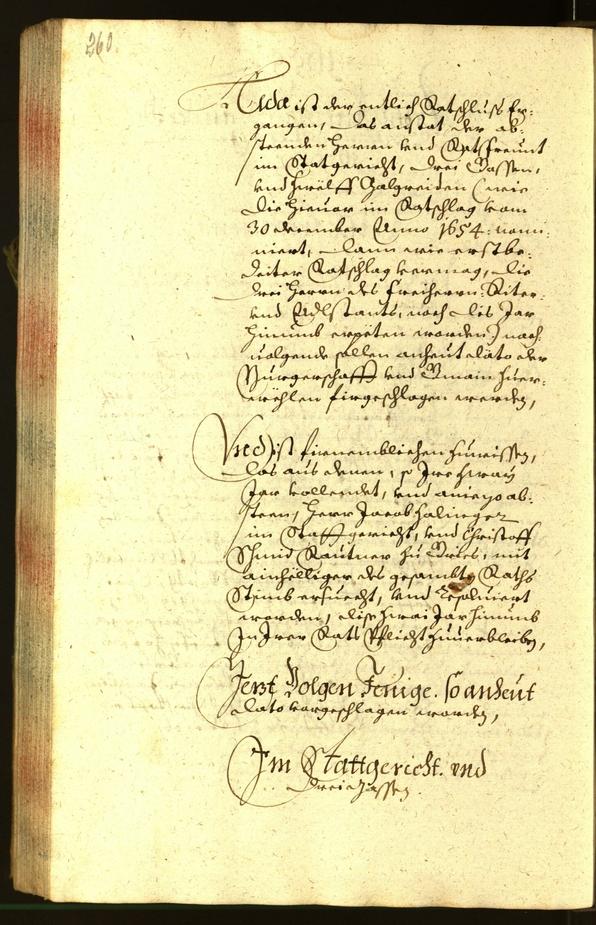 Civic Archives of Bozen-Bolzano - BOhisto Minutes of the council 1654 