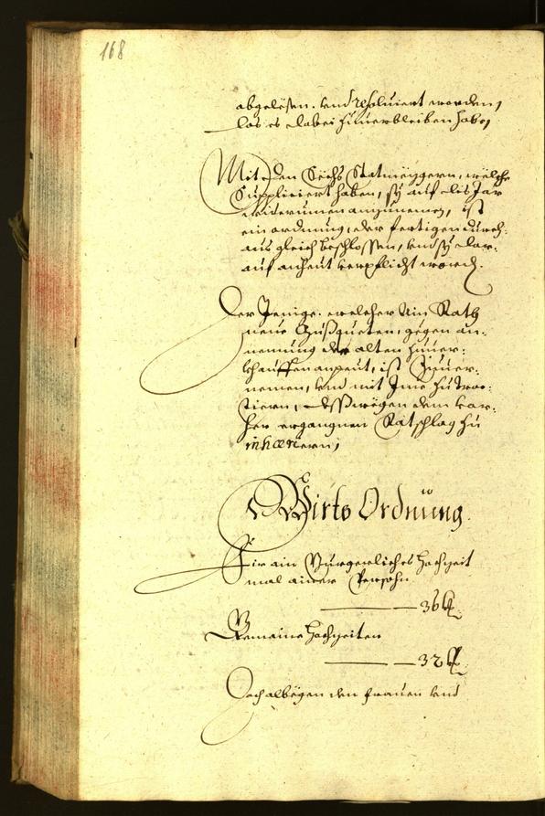 Stadtarchiv Bozen - BOhisto Ratsprotokoll 1654 