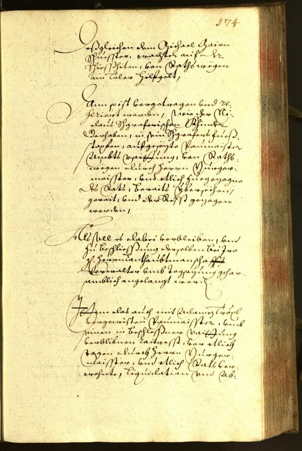 Stadtarchiv Bozen - BOhisto Ratsprotokoll 1654 