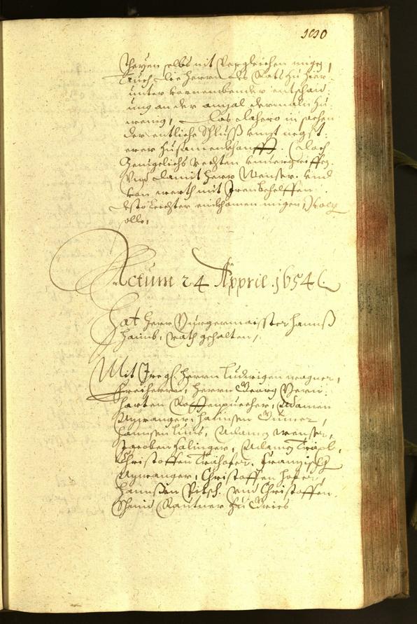 Civic Archives of Bozen-Bolzano - BOhisto Minutes of the council 1654 