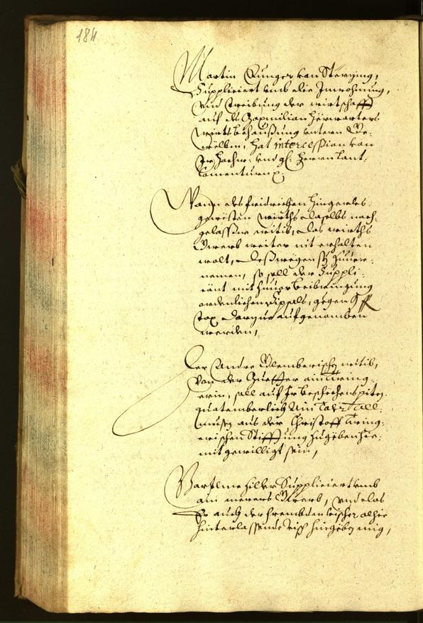 Archivio Storico della Città di Bolzano - BOhisto protocollo consiliare 1654 