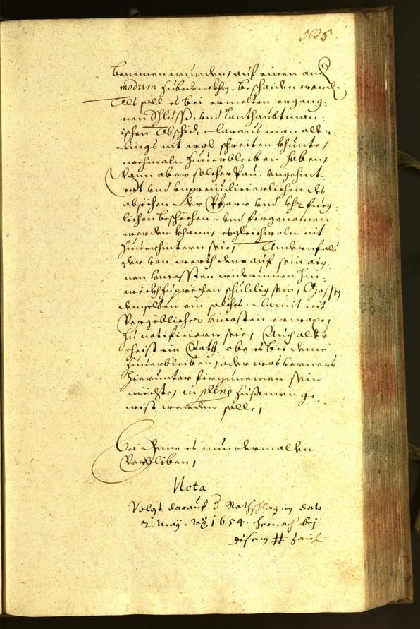 Civic Archives of Bozen-Bolzano - BOhisto Minutes of the council 1654 