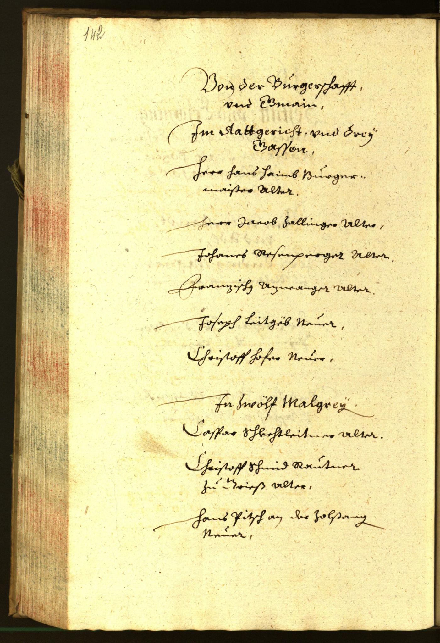 Civic Archives of Bozen-Bolzano - BOhisto Minutes of the council 1654 