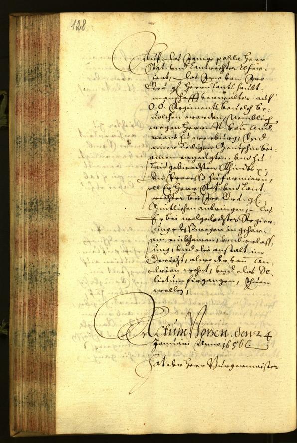 Civic Archives of Bozen-Bolzano - BOhisto Minutes of the council 1656 