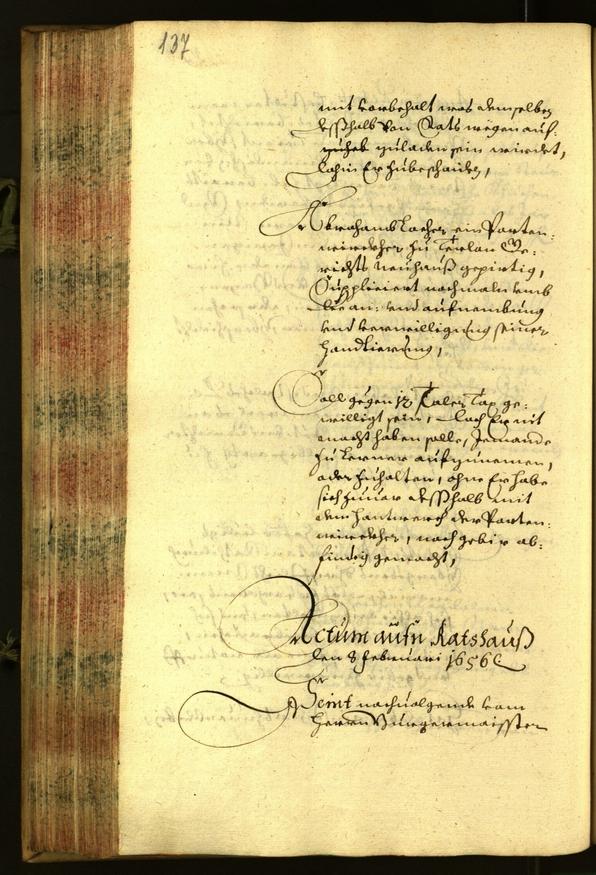 Civic Archives of Bozen-Bolzano - BOhisto Minutes of the council 1656 