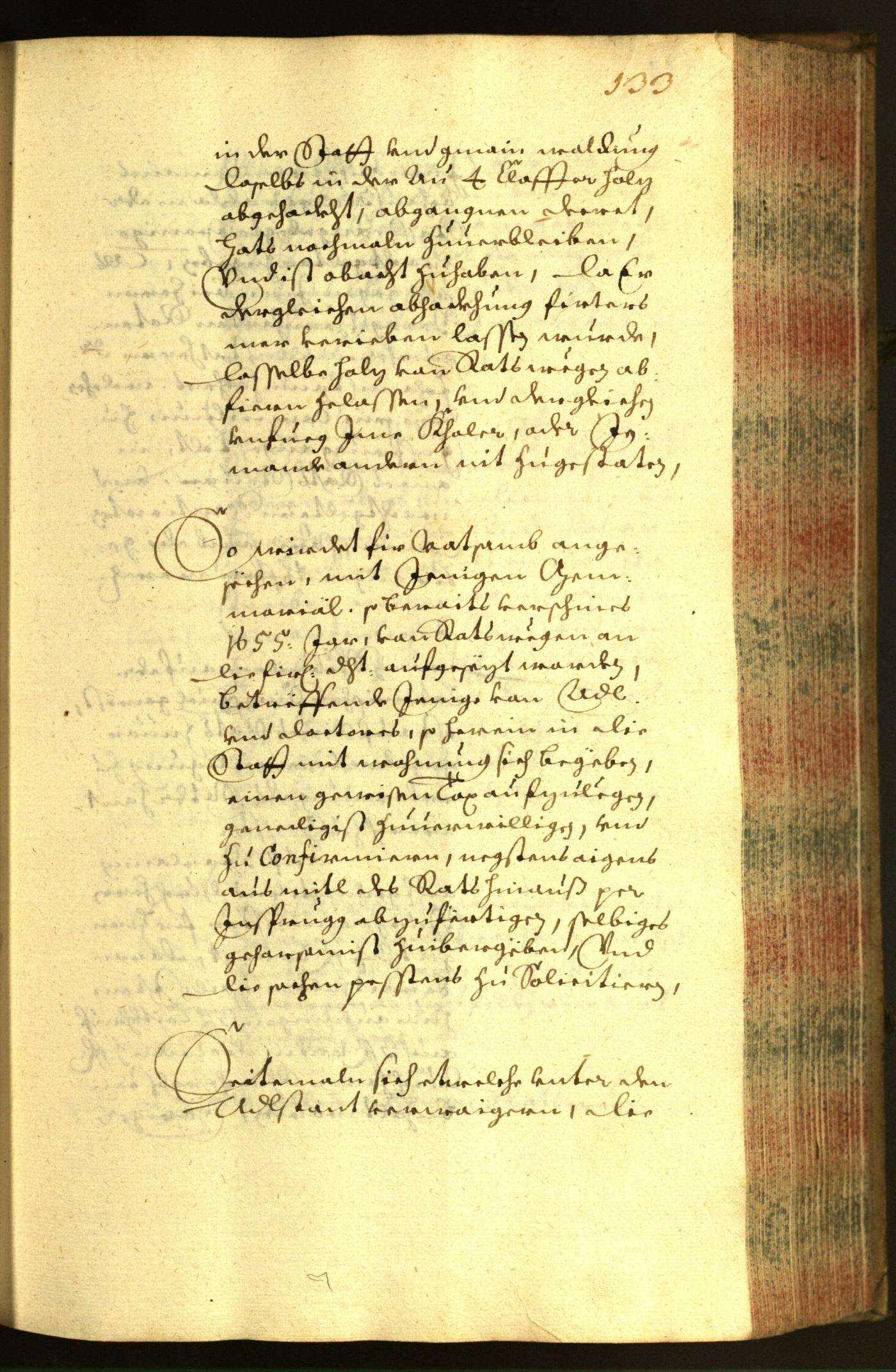 Stadtarchiv Bozen - BOhisto Ratsprotokoll 1656 