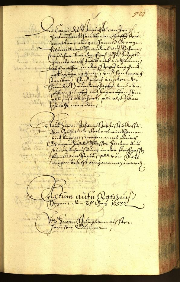 Archivio Storico della Città di Bolzano - BOhisto protocollo consiliare 1655 
