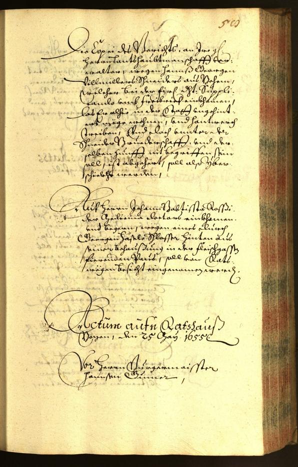 Civic Archives of Bozen-Bolzano - BOhisto Minutes of the council 1655 