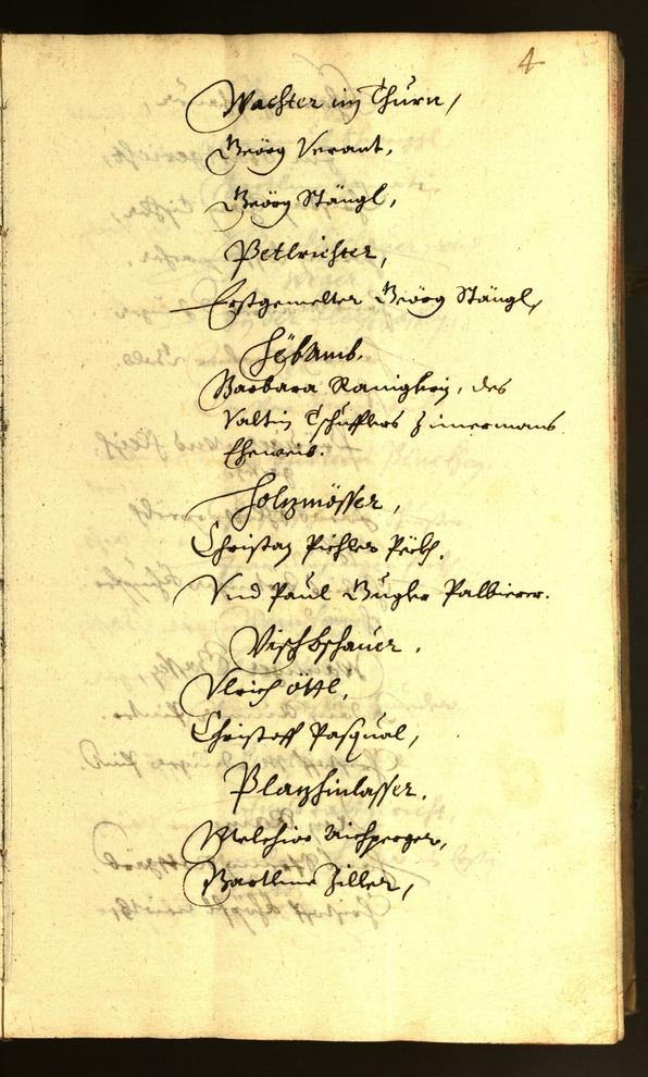 Stadtarchiv Bozen - BOhisto Ratsprotokoll 1655 