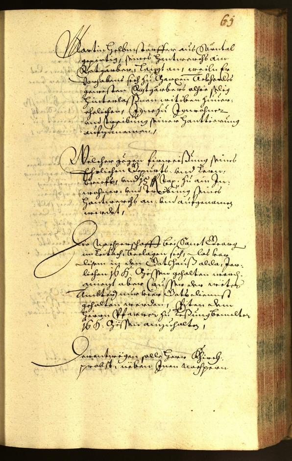 Stadtarchiv Bozen - BOhisto Ratsprotokoll 1655 