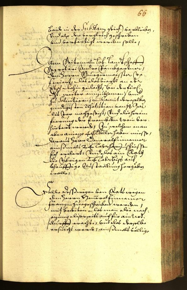 Stadtarchiv Bozen - BOhisto Ratsprotokoll 1655 