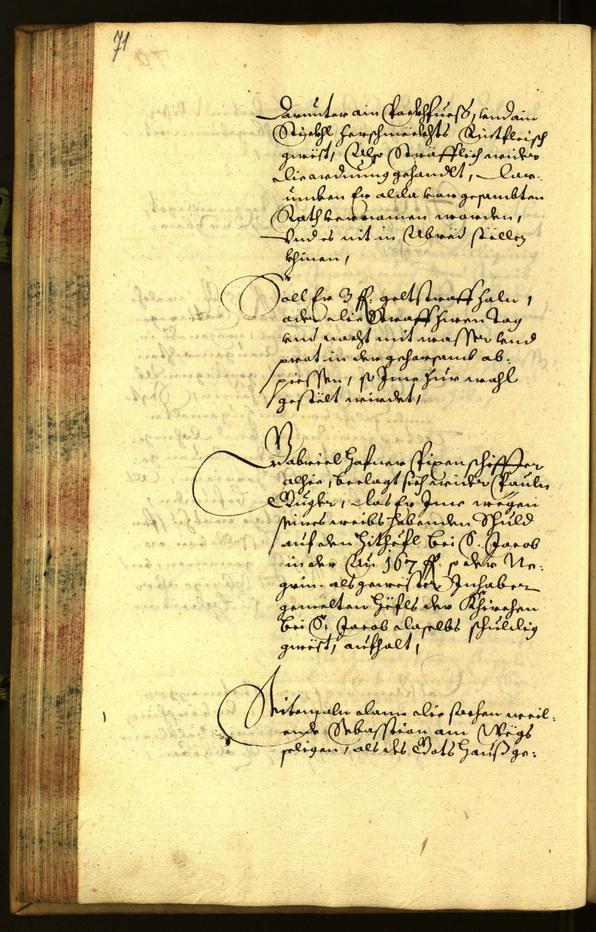 Stadtarchiv Bozen - BOhisto Ratsprotokoll 1655 