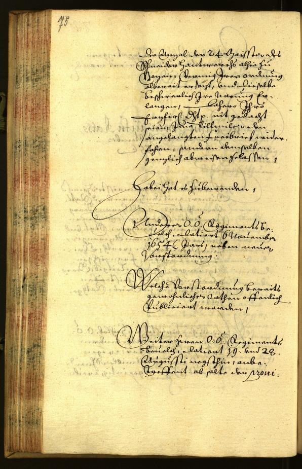 Stadtarchiv Bozen - BOhisto Ratsprotokoll 1655 