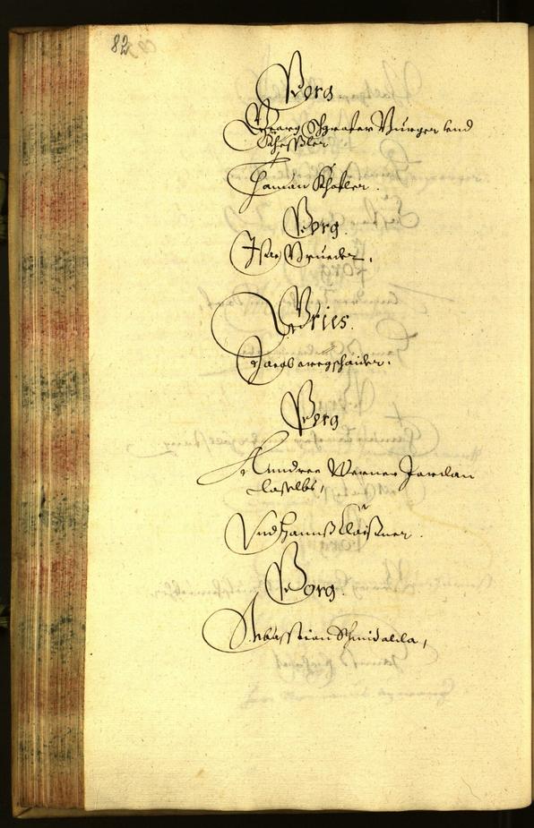 Civic Archives of Bozen-Bolzano - BOhisto Minutes of the council 1655 