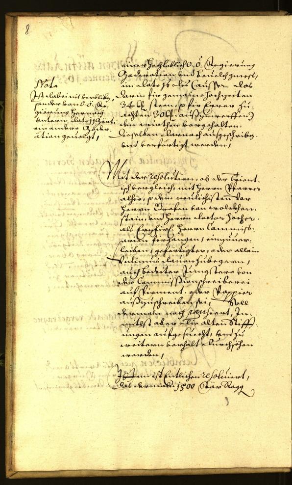 Archivio Storico della Città di Bolzano - BOhisto protocollo consiliare 1655 