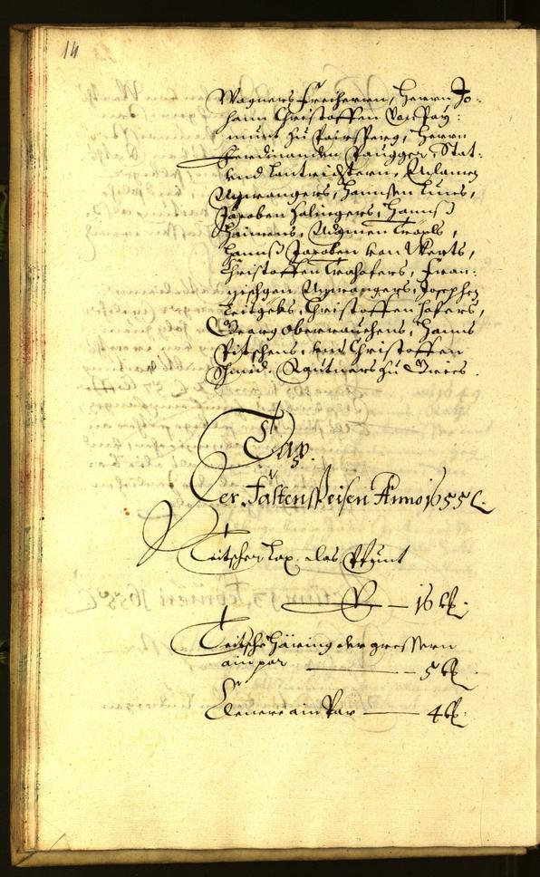 Stadtarchiv Bozen - BOhisto Ratsprotokoll 1655 