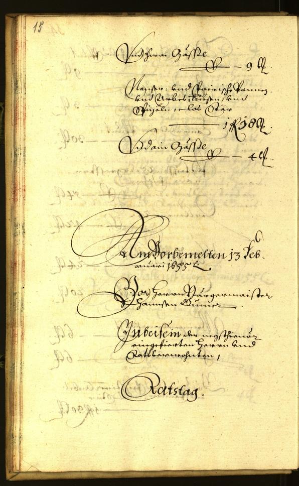 Civic Archives of Bozen-Bolzano - BOhisto Minutes of the council 1655 