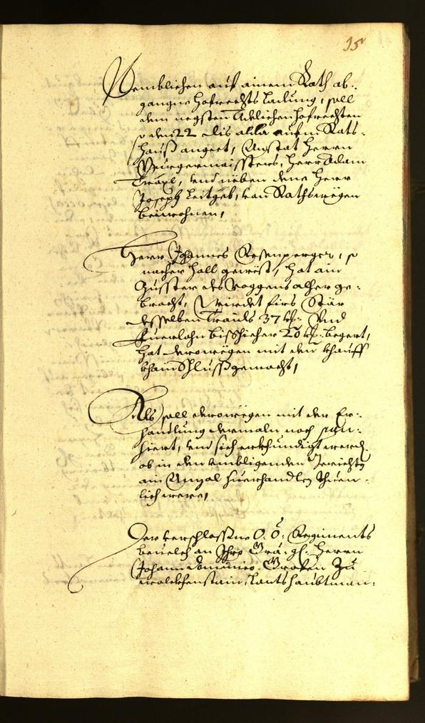 Stadtarchiv Bozen - BOhisto Ratsprotokoll 1655 