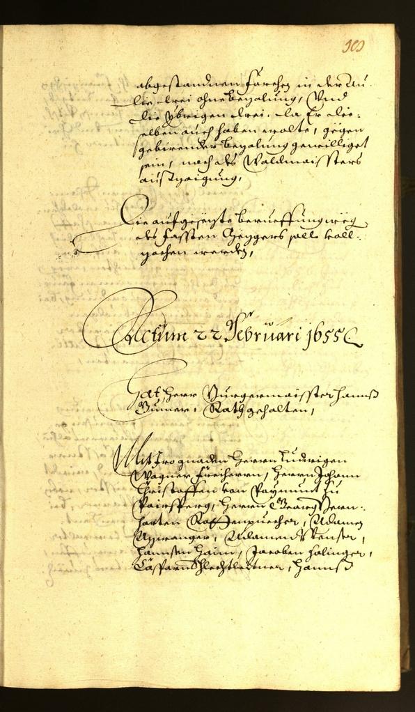 Civic Archives of Bozen-Bolzano - BOhisto Minutes of the council 1655 