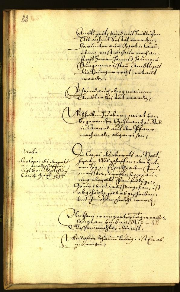 Civic Archives of Bozen-Bolzano - BOhisto Minutes of the council 1655 