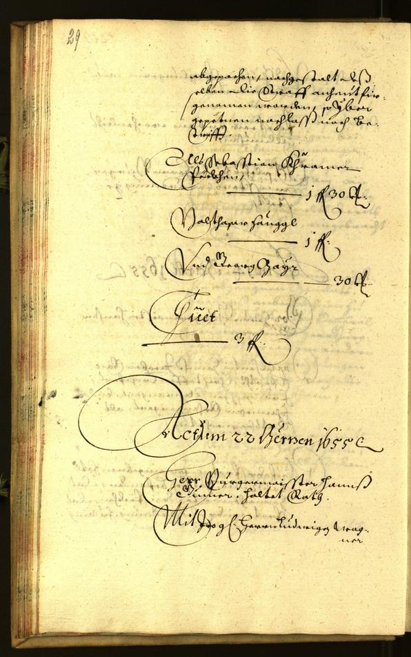 Civic Archives of Bozen-Bolzano - BOhisto Minutes of the council 1655 