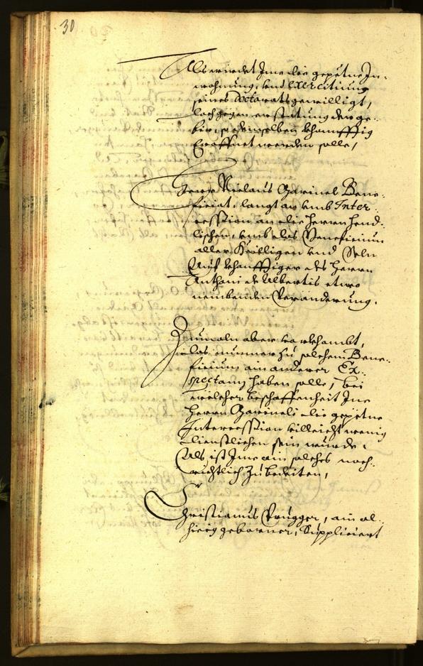 Stadtarchiv Bozen - BOhisto Ratsprotokoll 1655 