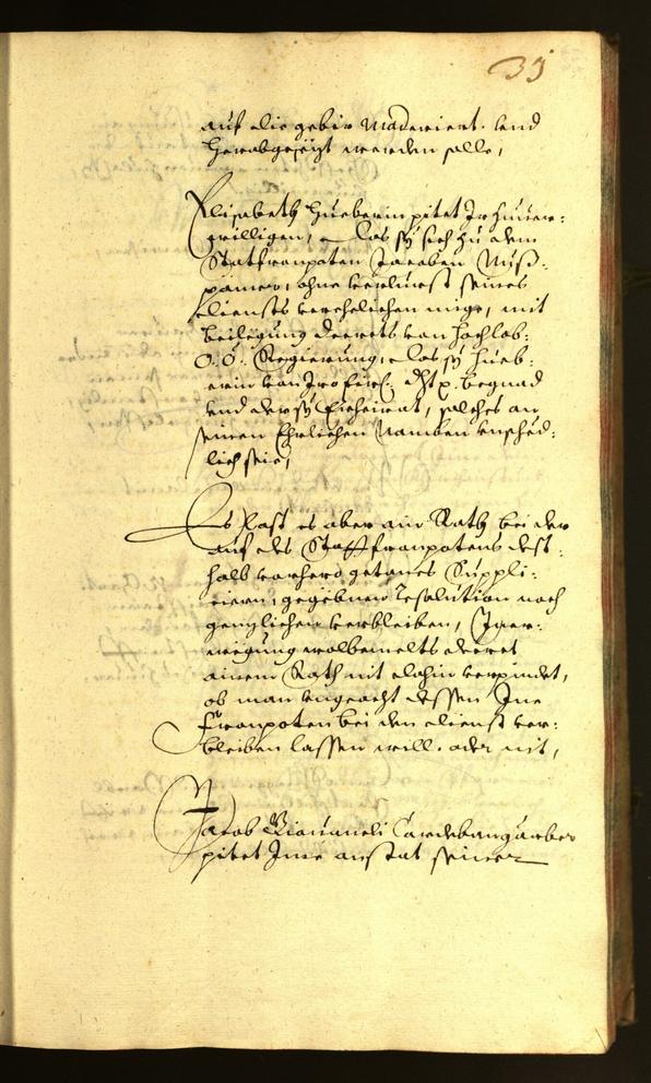 Stadtarchiv Bozen - BOhisto Ratsprotokoll 1655 