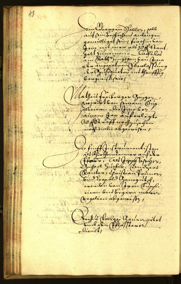 Stadtarchiv Bozen - BOhisto Ratsprotokoll 1655 