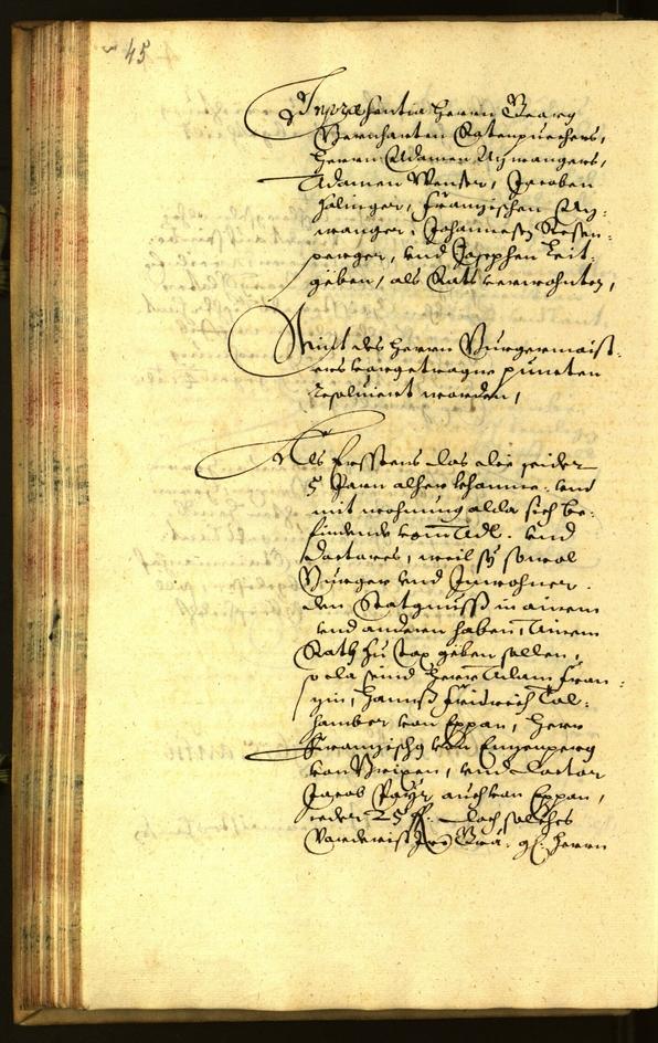 Stadtarchiv Bozen - BOhisto Ratsprotokoll 1655 