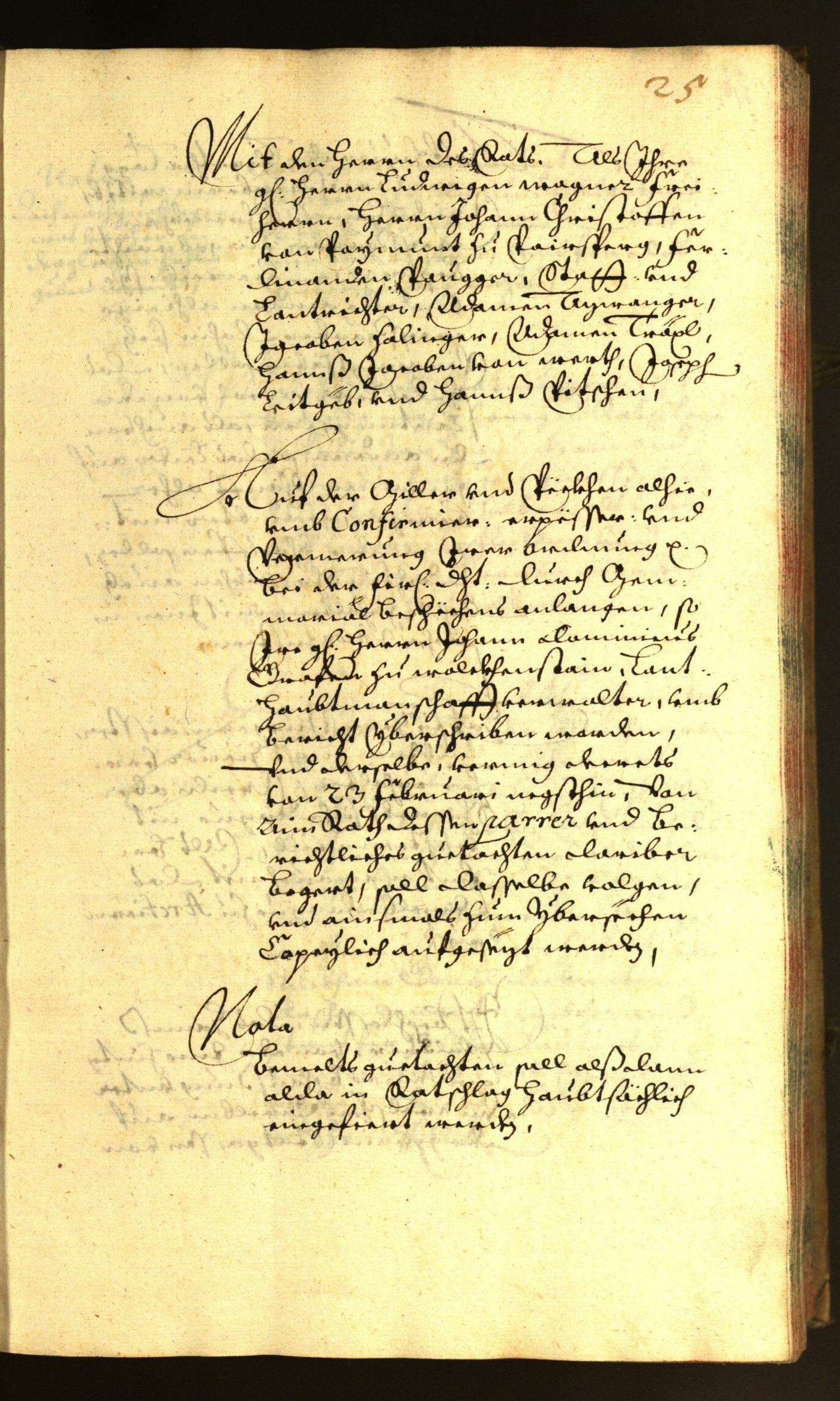 Archivio Storico della Città di Bolzano - BOhisto protocollo consiliare 1655 