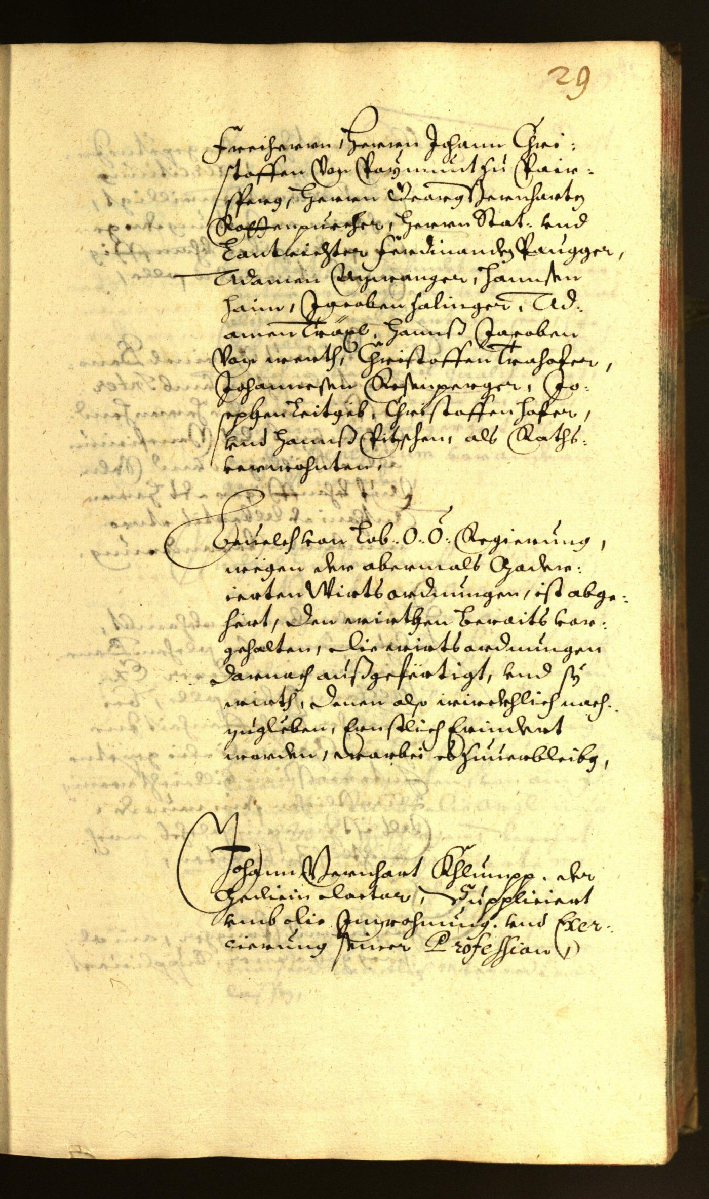 Stadtarchiv Bozen - BOhisto Ratsprotokoll 1655 