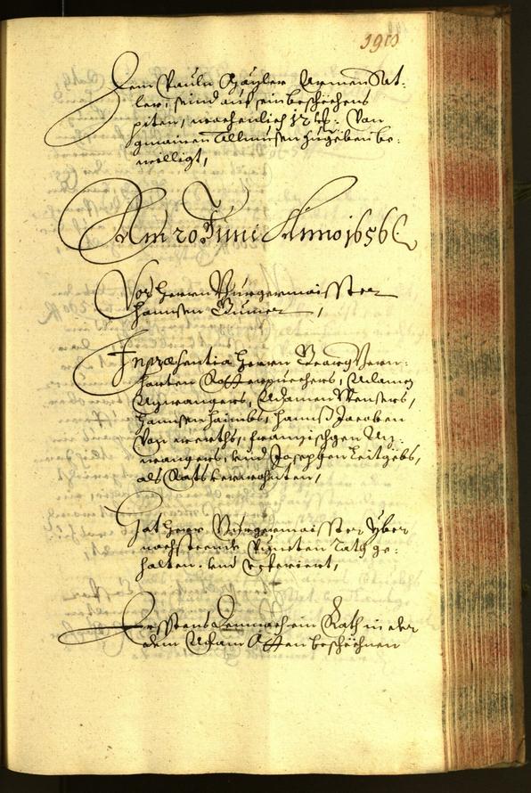 Civic Archives of Bozen-Bolzano - BOhisto Minutes of the council 1656 