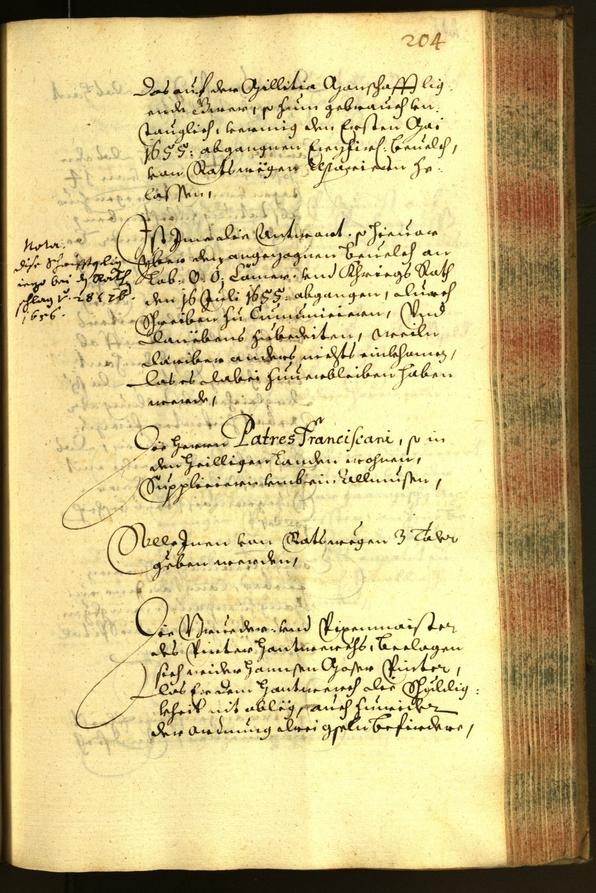 Civic Archives of Bozen-Bolzano - BOhisto Minutes of the council 1656 