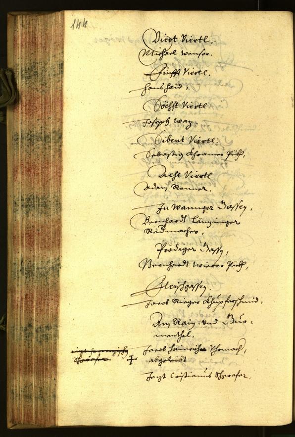 Stadtarchiv Bozen - BOhisto Ratsprotokoll 1656 