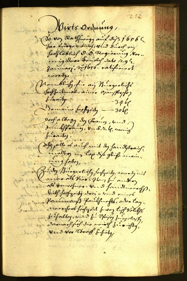 Civic Archives of Bozen-Bolzano - BOhisto Minutes of the council 1656 