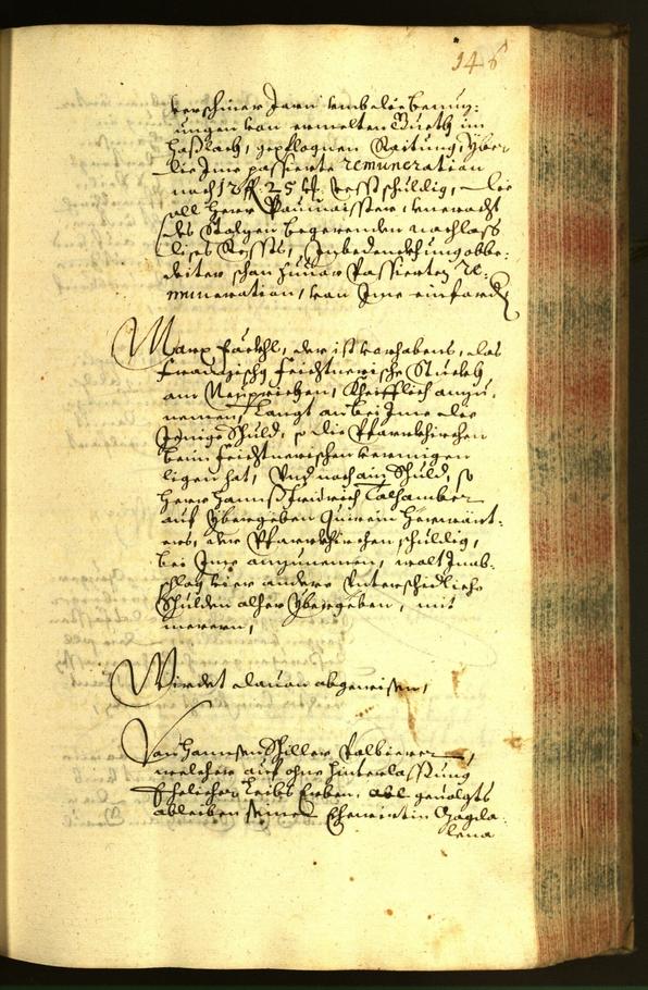 Civic Archives of Bozen-Bolzano - BOhisto Minutes of the council 1656 