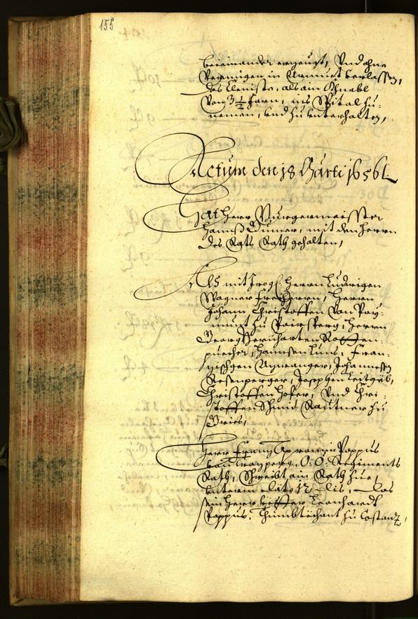 Civic Archives of Bozen-Bolzano - BOhisto Minutes of the council 1656 