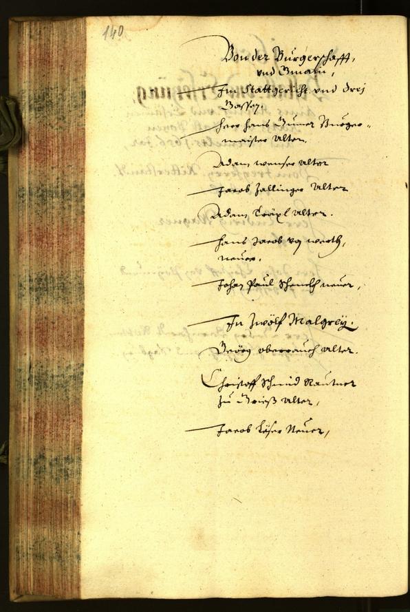 Civic Archives of Bozen-Bolzano - BOhisto Minutes of the council 1656 