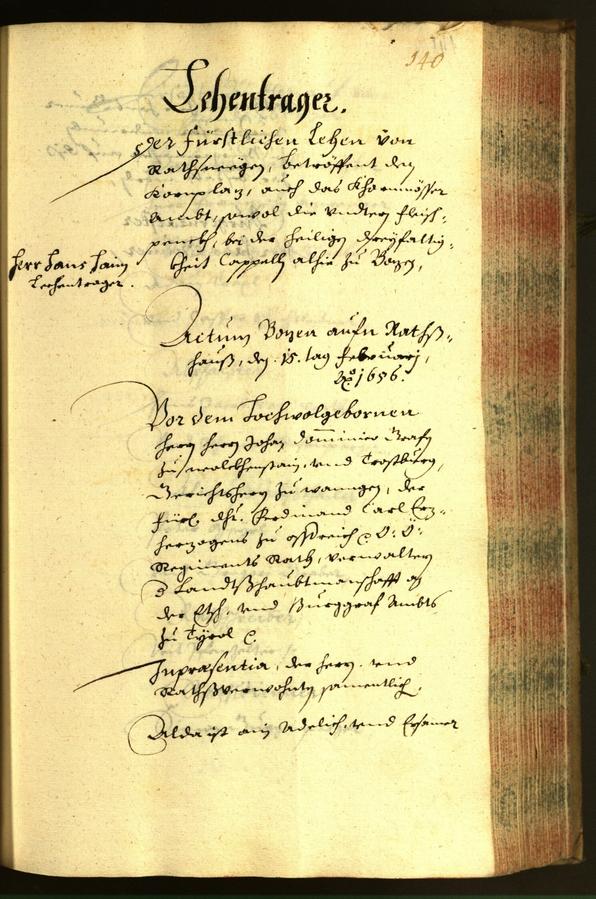 Civic Archives of Bozen-Bolzano - BOhisto Minutes of the council 1656 