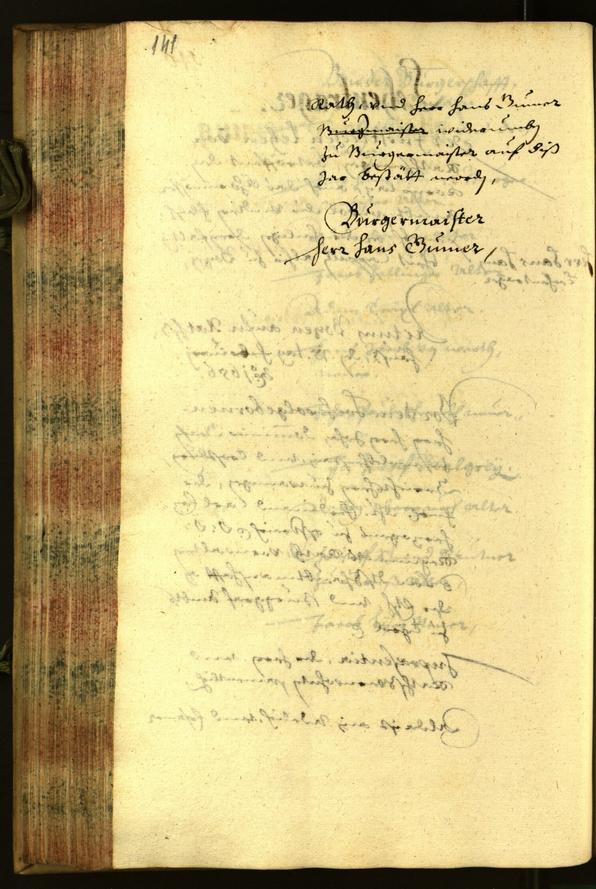 Civic Archives of Bozen-Bolzano - BOhisto Minutes of the council 1656 