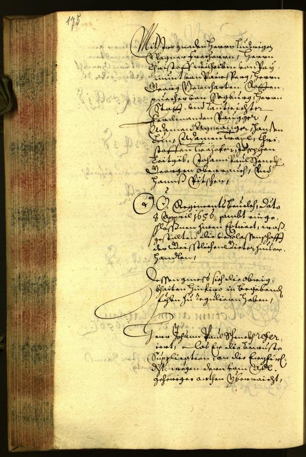 Civic Archives of Bozen-Bolzano - BOhisto Minutes of the council 1656 