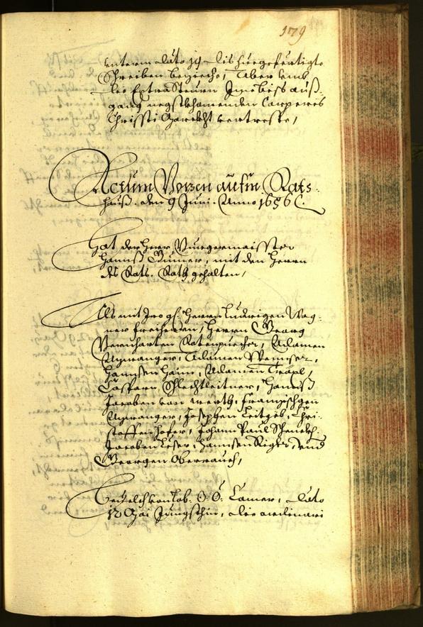 Civic Archives of Bozen-Bolzano - BOhisto Minutes of the council 1656 