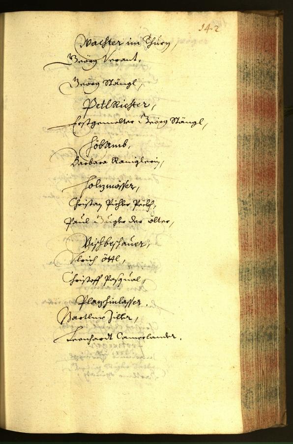 Stadtarchiv Bozen - BOhisto Ratsprotokoll 1656 