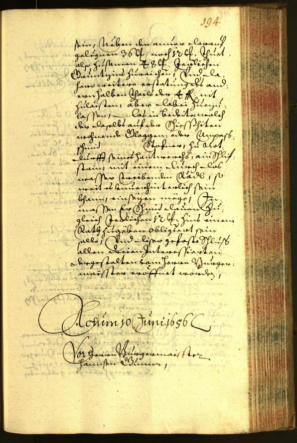 Civic Archives of Bozen-Bolzano - BOhisto Minutes of the council 1656 