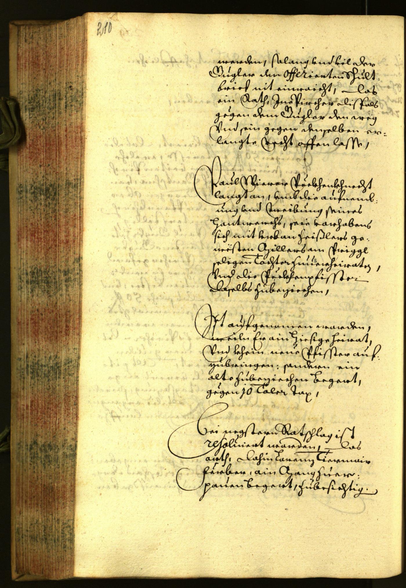 Civic Archives of Bozen-Bolzano - BOhisto Minutes of the council 1656 