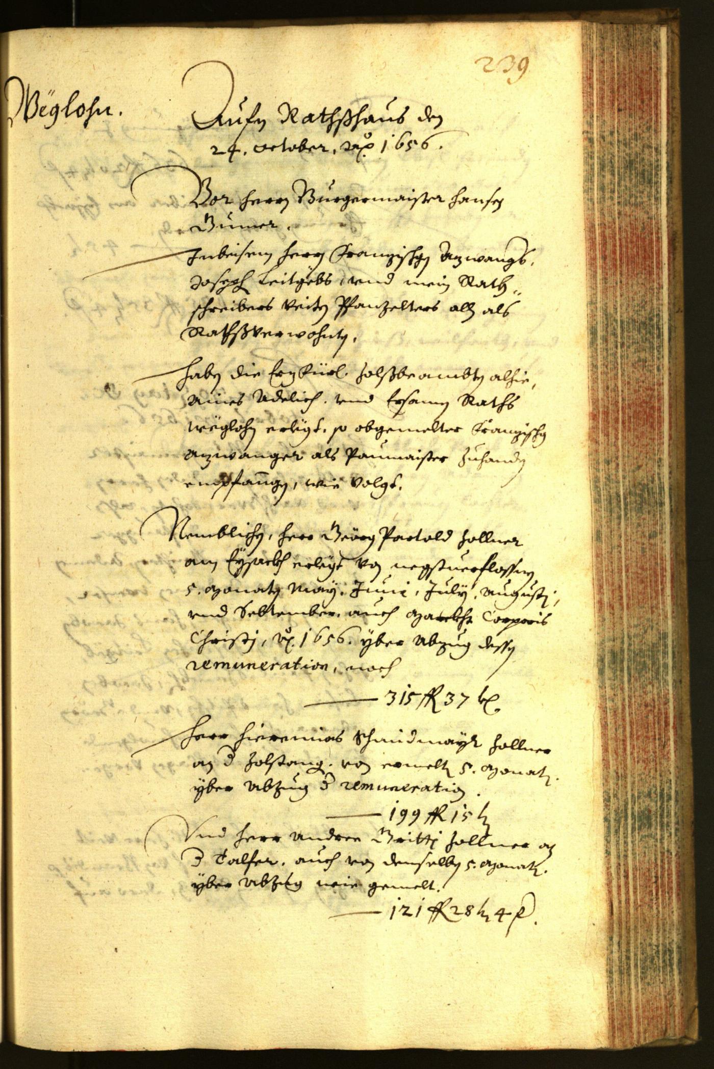 Civic Archives of Bozen-Bolzano - BOhisto Minutes of the council 1656 