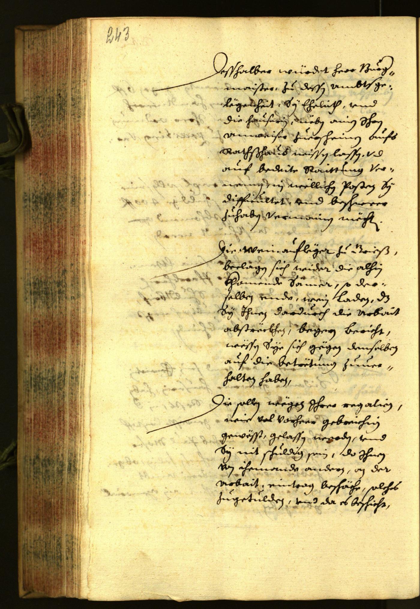 Stadtarchiv Bozen - BOhisto Ratsprotokoll 1656 